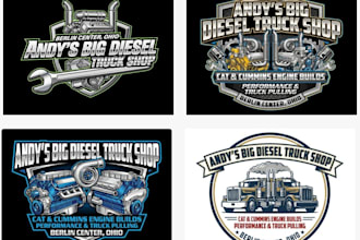 do professional, creative and modern diesel logo design