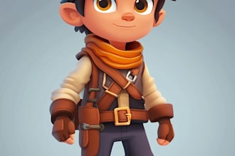 create 2d game character or 2d game character