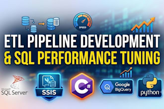 develop high performance etl pipelines for large scale data systems