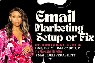 fix or setup spf, dkim dmarc spam or junk email on brevo, activecampaign klaviyo