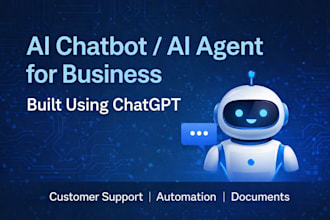 build a custom ai chatbot or ai agent using chatgpt