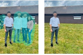 remove objects and people