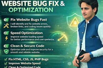fix website bugs fast