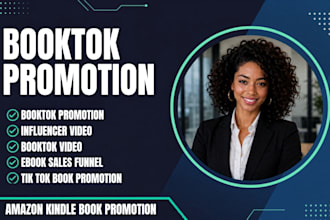 booktok promotion amazon kdp ads booktok video ebook promotion book marketing