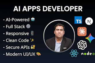 integrate ai features on full stack website, ai powered web apps, ai chatbot