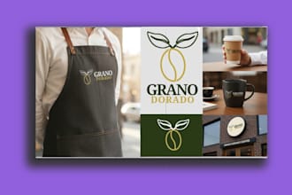 create a unique minimalist brand identity