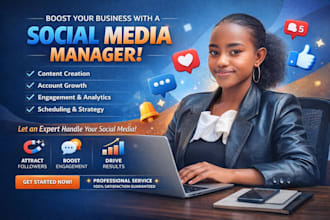 create, schedule and manage content for your social media