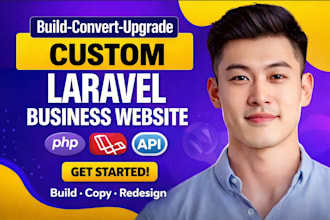 develop a modern ecommerce website, online store and laravel api
