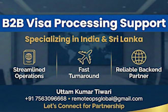 be your expert virtual assistant for travel and visa process