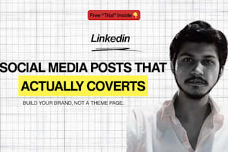design high authority social media posts for coaches and personal brands