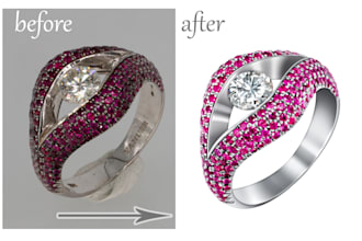 retouch jewelry product photos