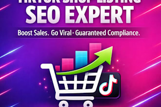 do tiktok shop product listing and SEO optimization