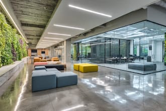 design and render photorealistic commercial spaces, shops and offices