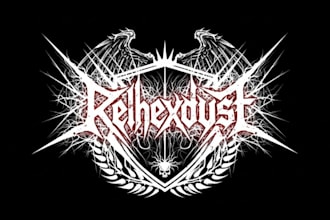 do gothic, black metal, death metal font logo