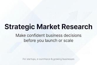deliver strategic market research with actionable insights