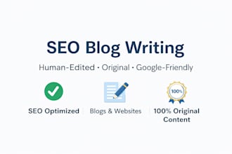 write SEO blog articles that rank on google