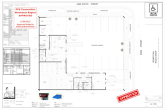 draw architecture drafting and design for permit construction