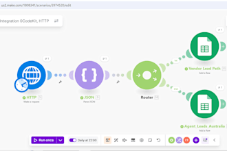 build ai powered lead generation and outreach automation system n8n make com