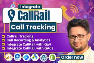 integrate callrail tracking with google ads and ga4 via GTM