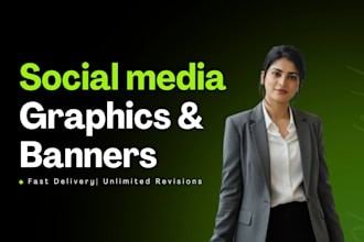 create stunning social media graphics and promotional banners
