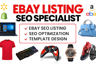 ebay listing, ebay product listing, ebay SEO listing, ebay lister