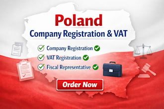 do poland company registration and vat with fiscal representative