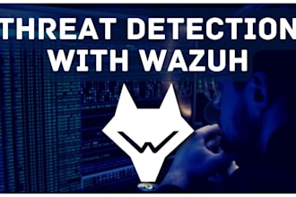 deploy, configure wazuh siem for security monitoring and threat detection