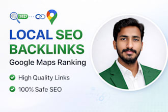 build local SEO backlinks for google maps ranking
