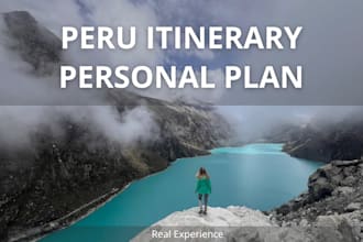 plan your peru itinerary