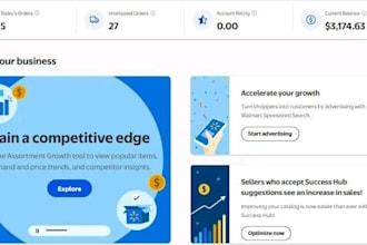 your walmart dropshipping store as a professional VA