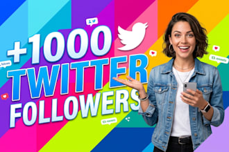 instantly grow 1000 twitter followers fast
