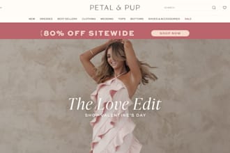 shopify clothing website, y2k clothing shopify store, clothing brand website