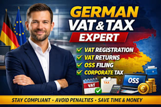 do german vat registration, vat returns, oss and tax filing