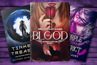 do stunning and creative book covers, kindle ebook covers