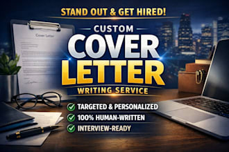 write a professional cover letter and optimize your linkedln profile