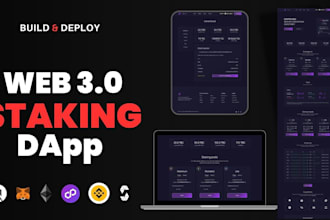develop web3 dapp, nft minting,presale website, staking website, solana sui, evm