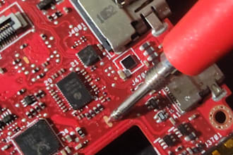 provide electronic repair troubleshooting tips, and microsoldering help