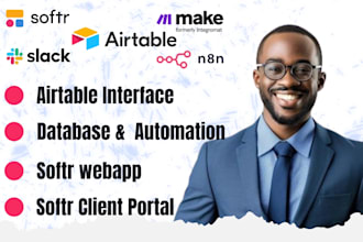 airtable automation, airtable database, softr airtable, softr client portal