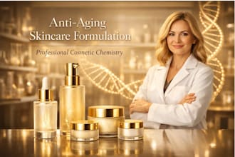 create a professional anti aging skincare formulation