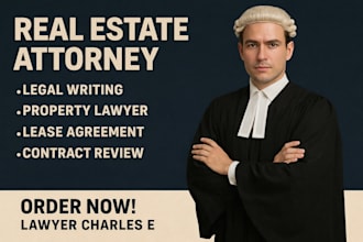 review your real estate contract, lease agreement, or property purchase contract