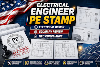 licensed electrical engineer, pe stamp, electrical plans, nec compliance
