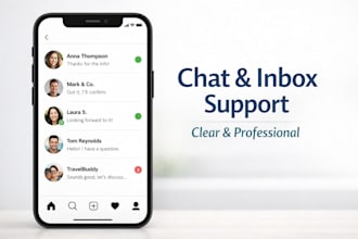 manage your chats and inbox with clear and respectful communication