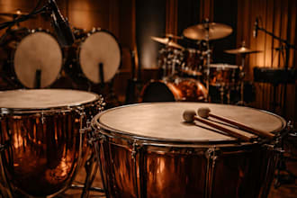 record timpani percussion epic drum for your music country rock ballad