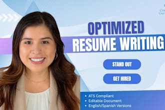 write or optimize your resume to get you more interviews