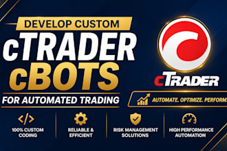 develop custom ctrader cbots for automated trading