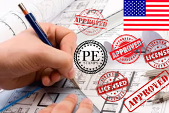 license architect civil structural engineer USA stamp texas california arizona