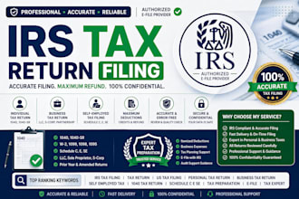 prepare, review, file your irs tax return fast and accurately