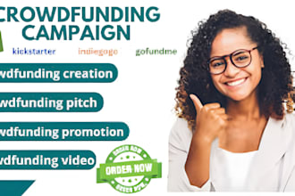 provide 7 figure kickstarter indiegogo strategy consultation