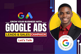 setup and manage google ads, adwords PPC campaign or audit sem as ads manager