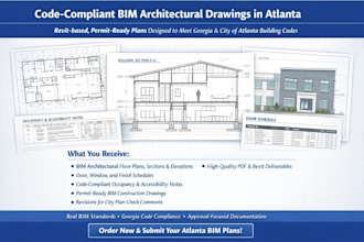 create code compliant bim architectural drawings in atlanta